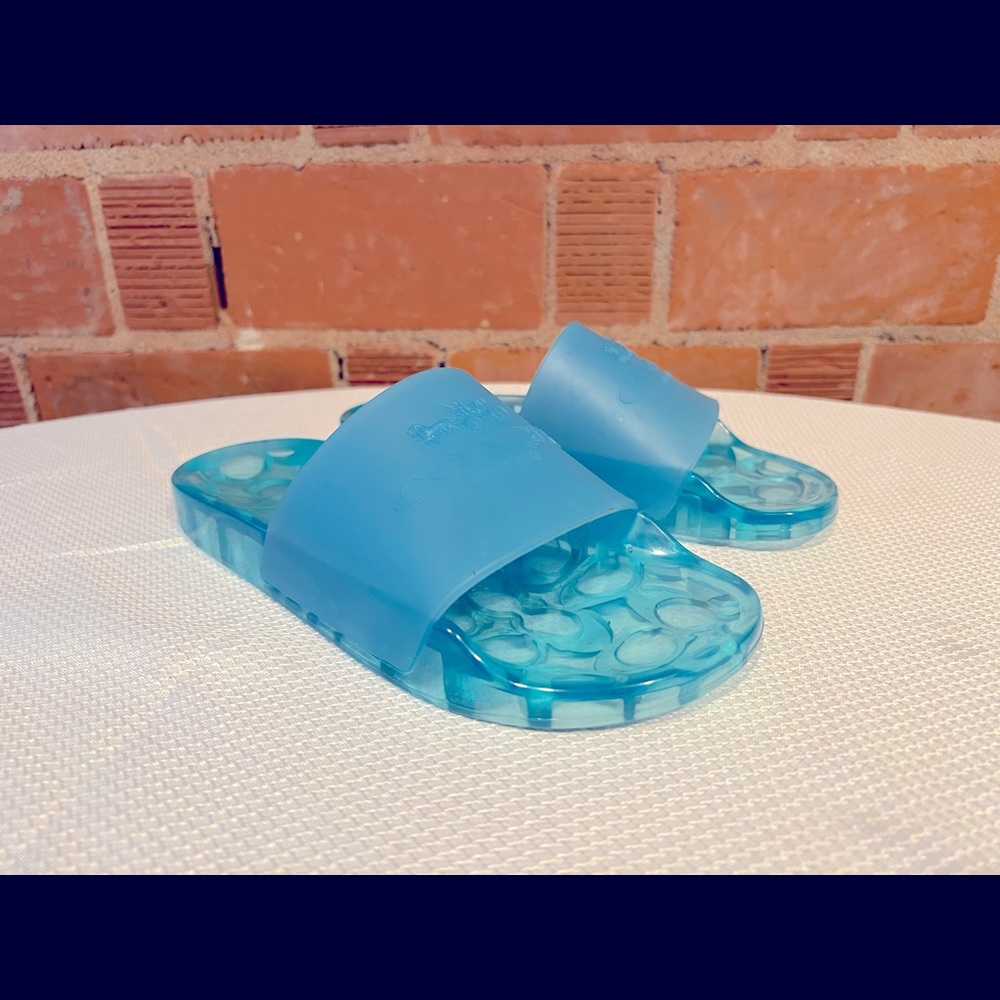 Coach Ulyssa slides - Marine Blue - Size 5